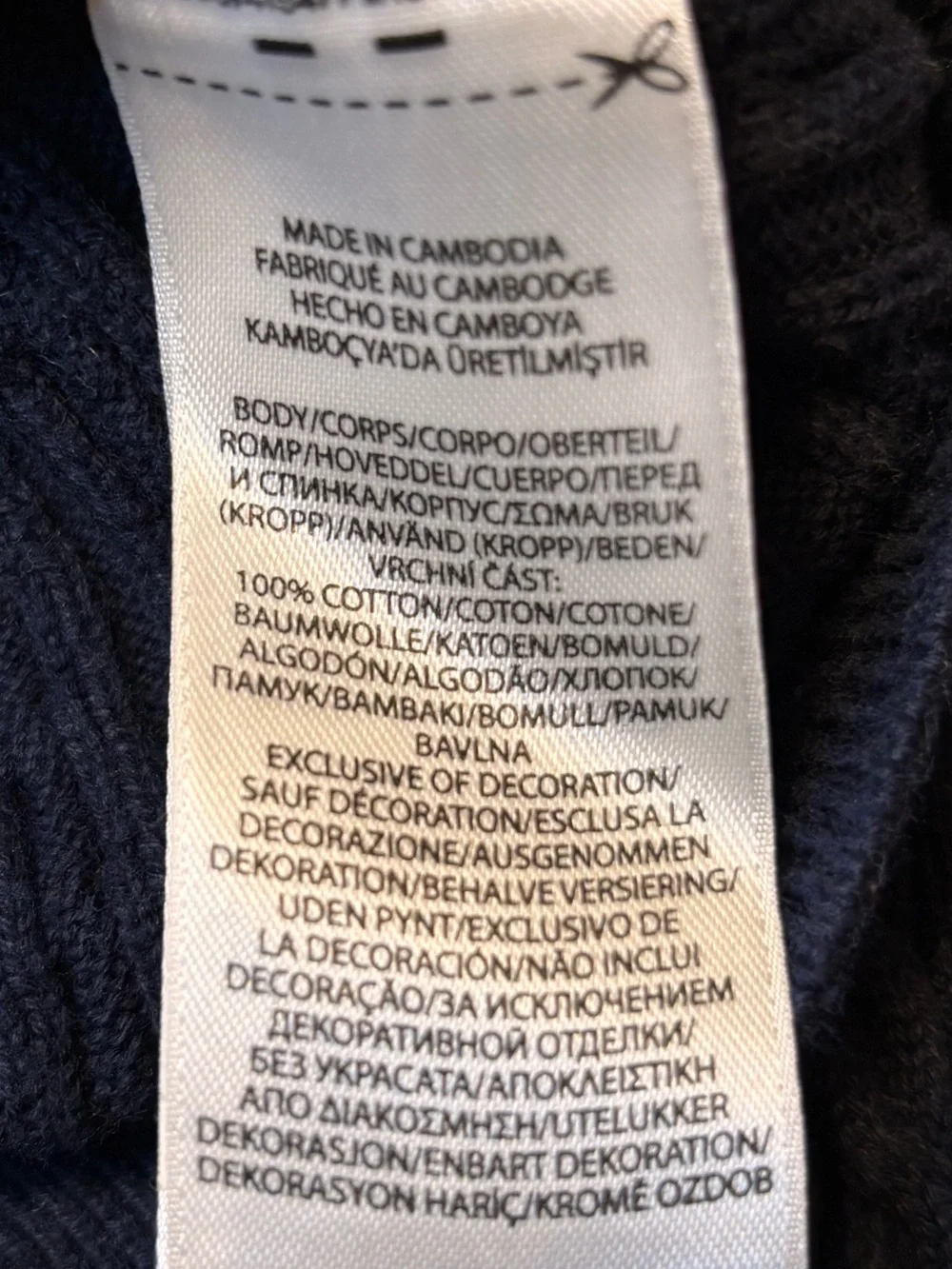 Polo Ralph Lauren Girls Navy Cable Knit Cotton Cardigan Sweater 8-10 monthe
